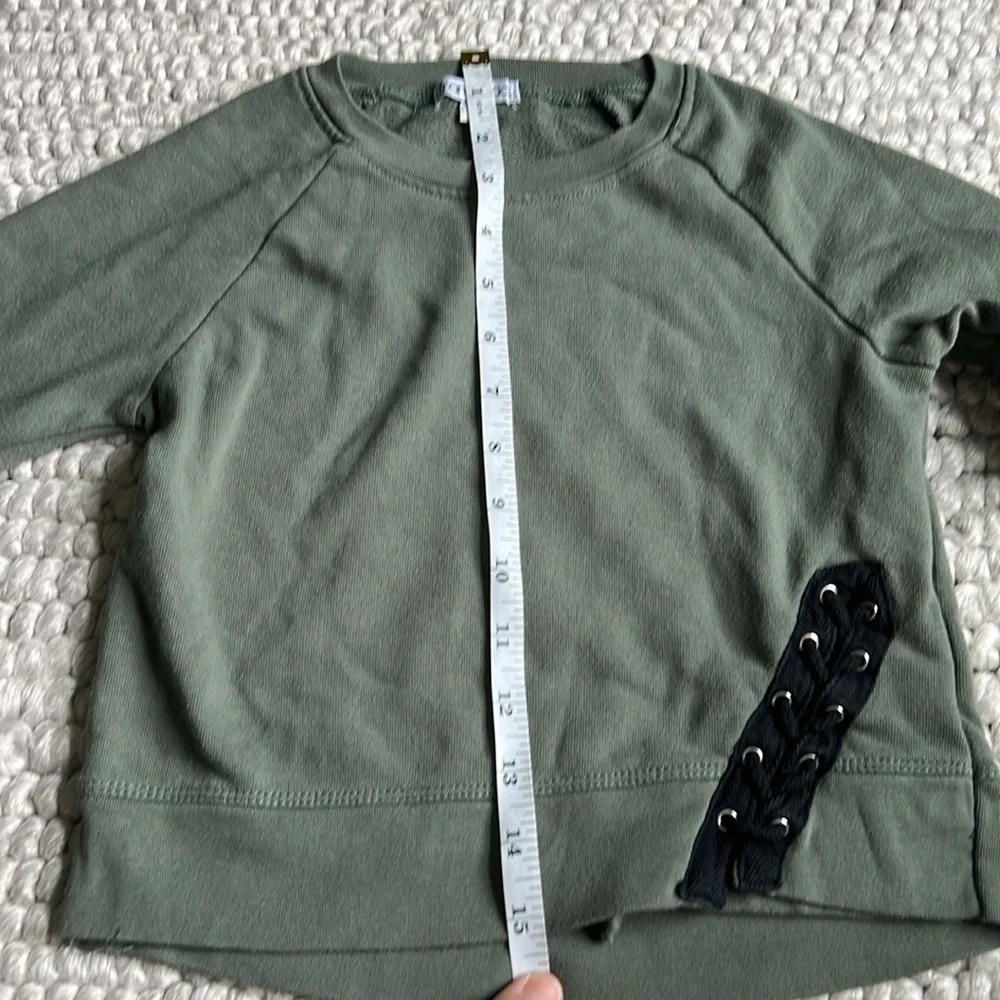Franki and Jack sweatshirt laced detail small